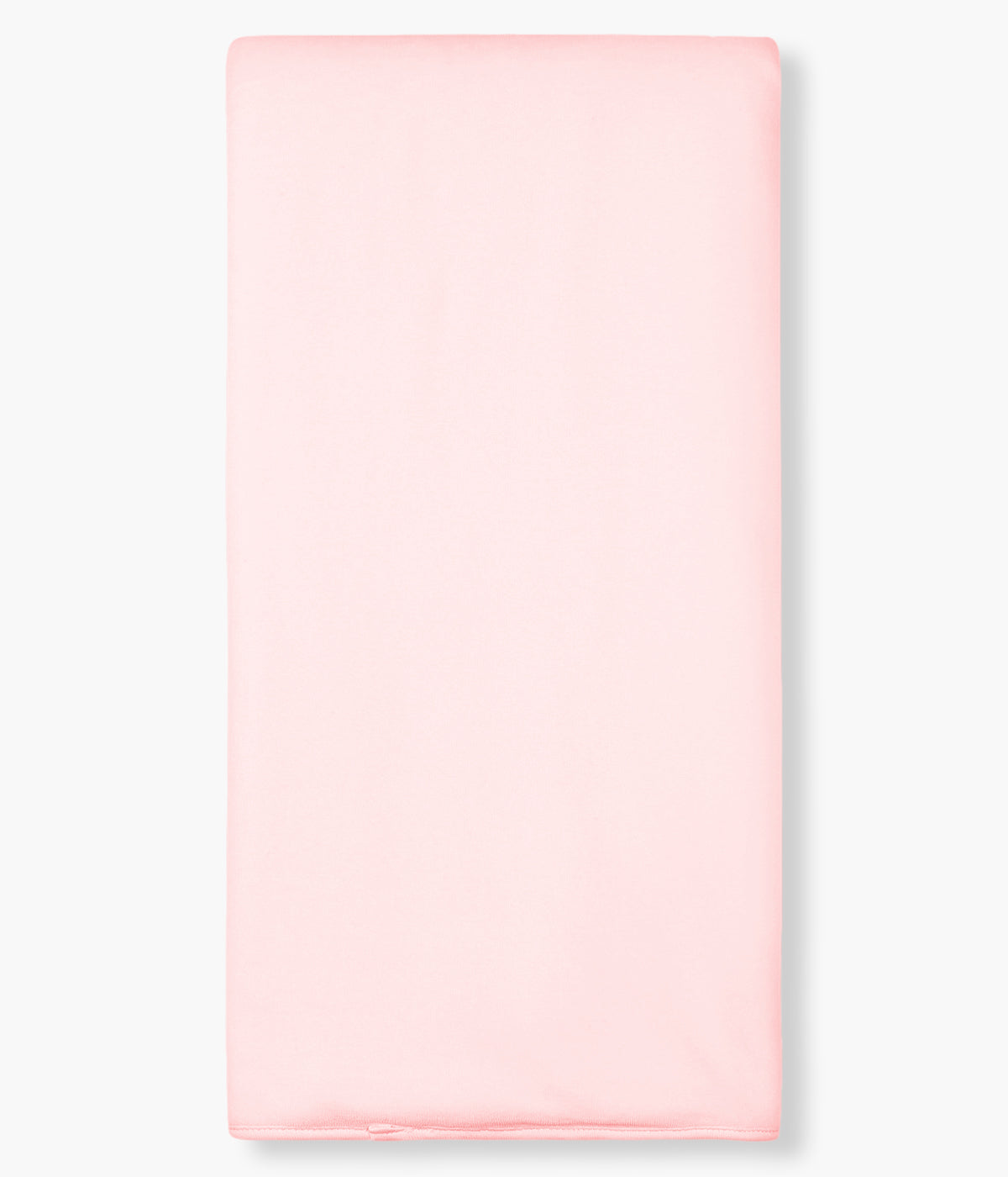 Vista traseira da manta em veludo rosa da Baby Gi para bebé menina e recém-nascida, 100% algodão. Quentinha manta com pequena borboleta branca.