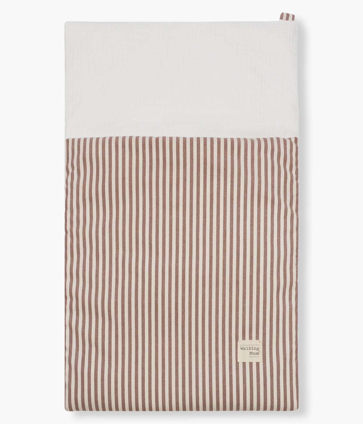 Saco de Dormir para Bebé Walking Mum Praliné Strips Moka