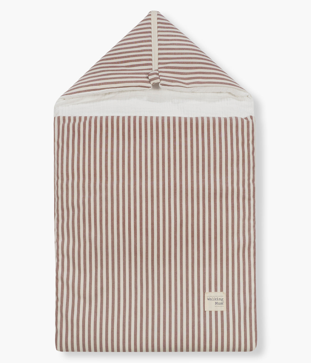 Saco de Dormir para Bebé Walking Mum Praliné Strips Moka